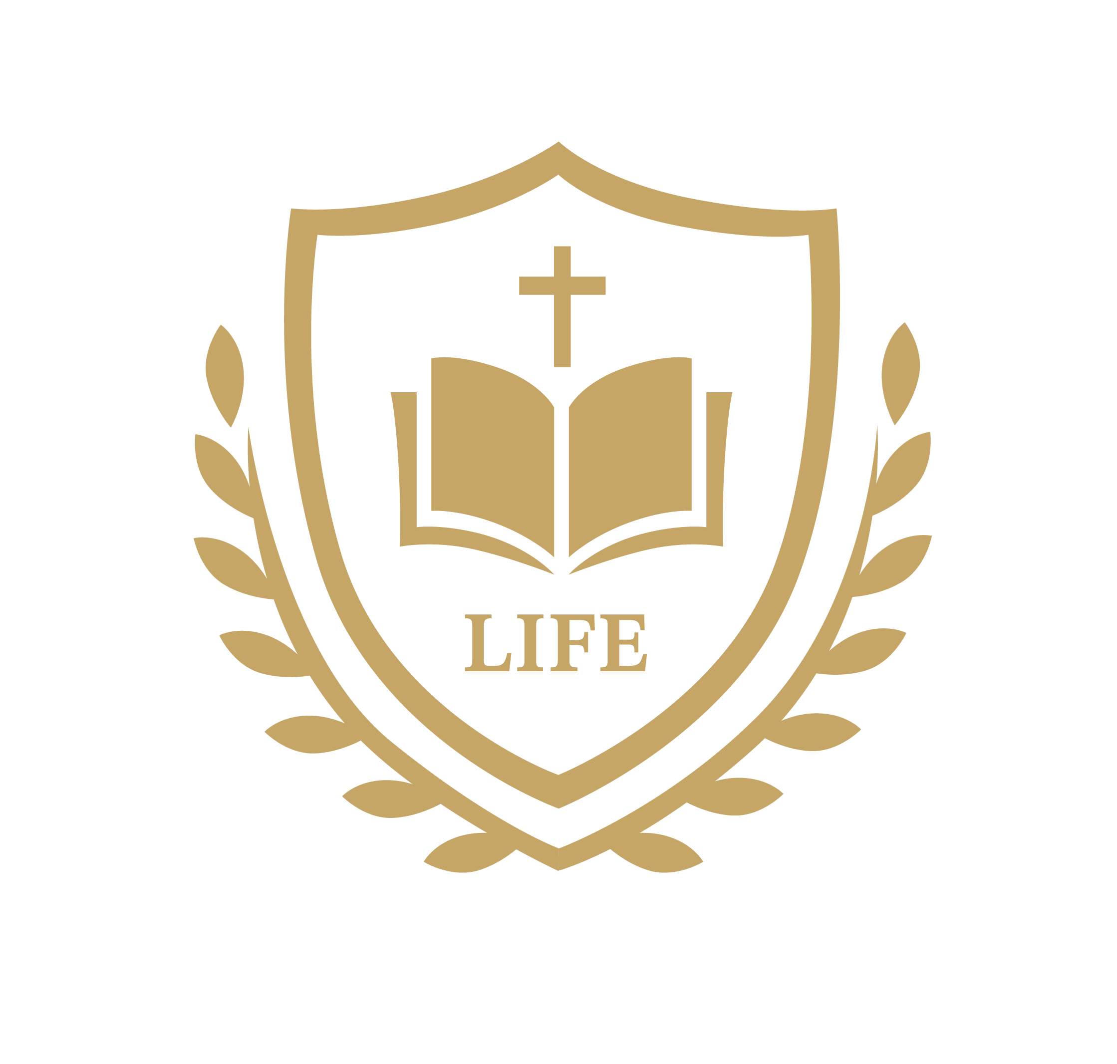 LCA Crest No Fill 1-color